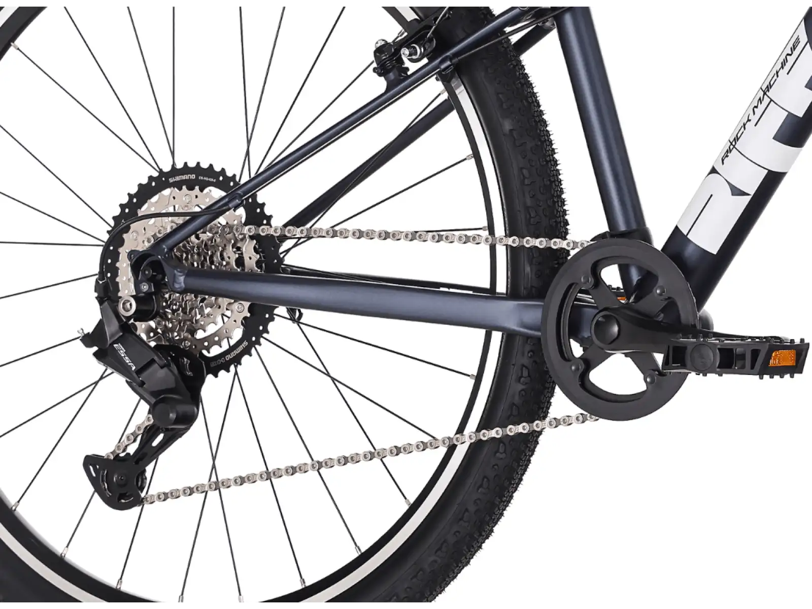 Rock Machine RIFF JR 27 detský bicykel Matte Deep Ocean Blue