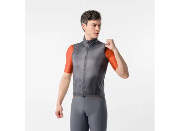 Castelli Aria 2 pánska vesta Dark Gray
