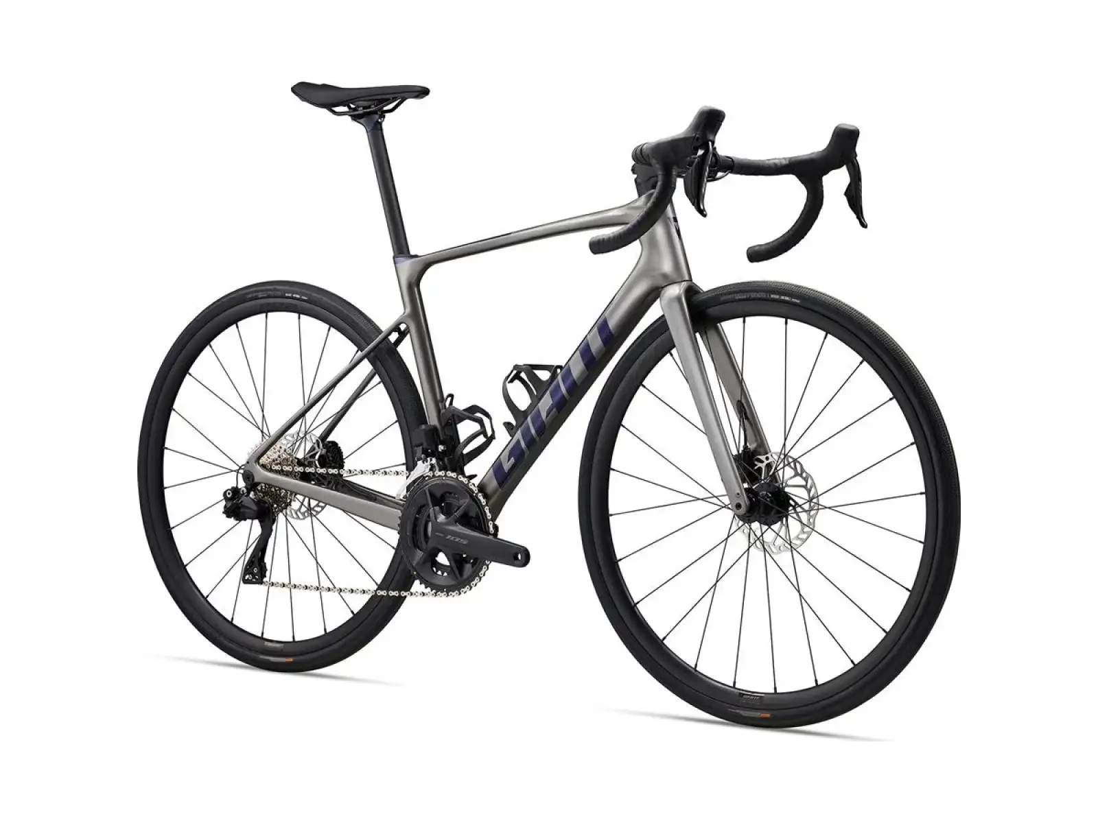 Giant Defy Advanced 1 cestný bicykel Charcoal / Milky Way