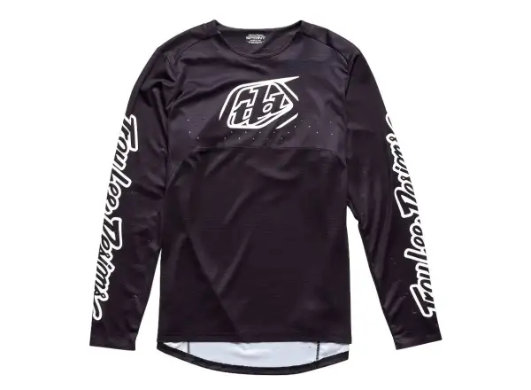 Troy Lee Design Sprint Detský dres s dlhým rukávom Icon Black