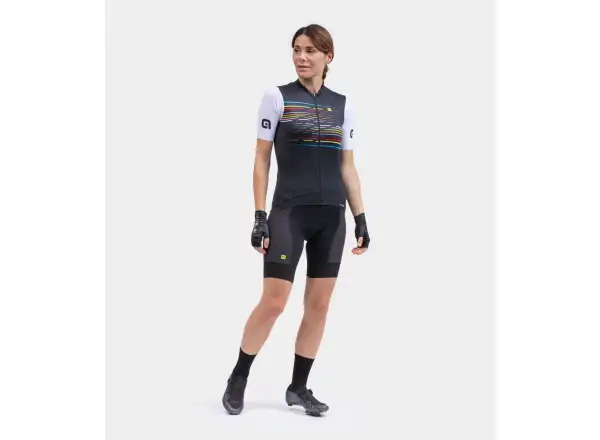 Alé PR-S Logo dámsky dres krátky rukáv Black