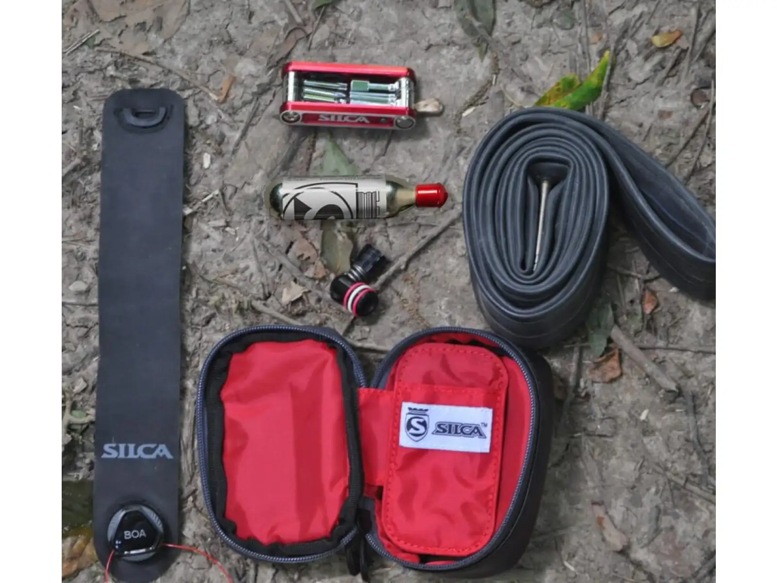 Silca Mattone podsedlová taška 0,6 l čierna