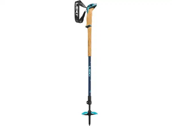 Leki Bernina Lite 2 dámske skialpové palice Denim blue/Midnight blue/Mint