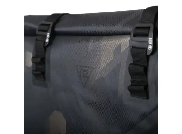 Woho X-Touring Dry taška do rámu 12 l Cyber-Camo Diamond čierna veľ. L