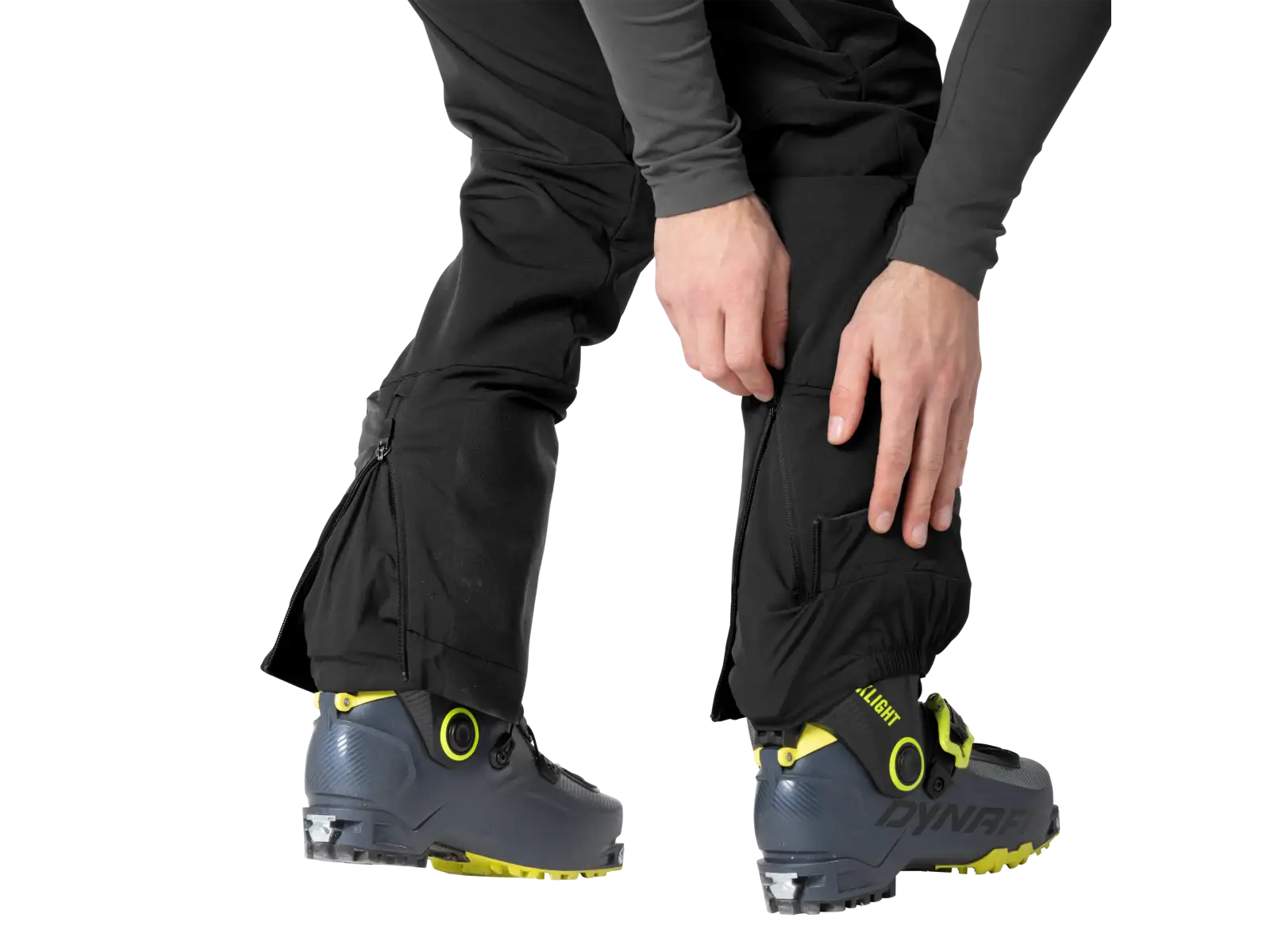 Dynafit TLT Touring Dynastretch pánske skitouringové nohavice Black Out