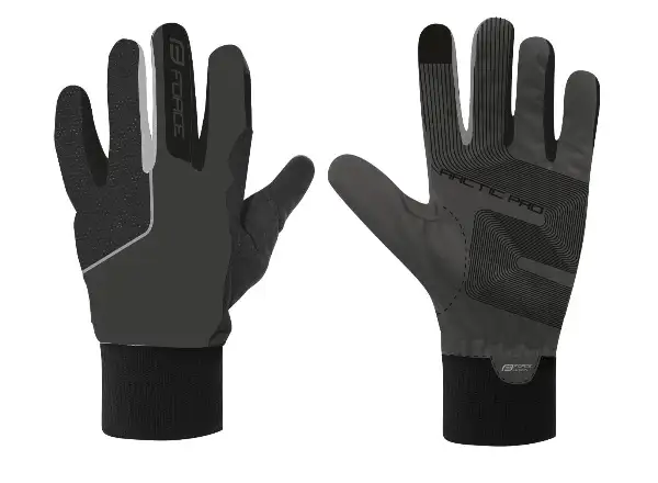 Zimné rukavice Force ARCTIC PRO čierne