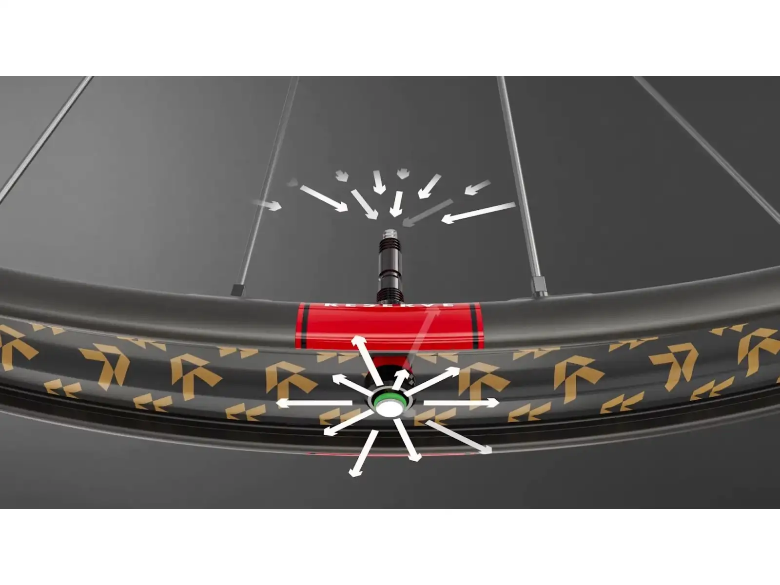 Reserve AMRSV Fillmore bezdušové ventilky 70 mm 2ks Black