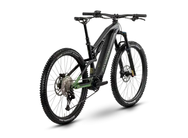Raymon Trailray 150 celoodpružený elektrobicykel black/resedagreen/citron