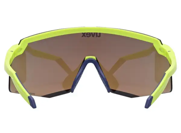 Uvex Pace Stage ColorVision okuliare Yellow Matt/Mirror Blue