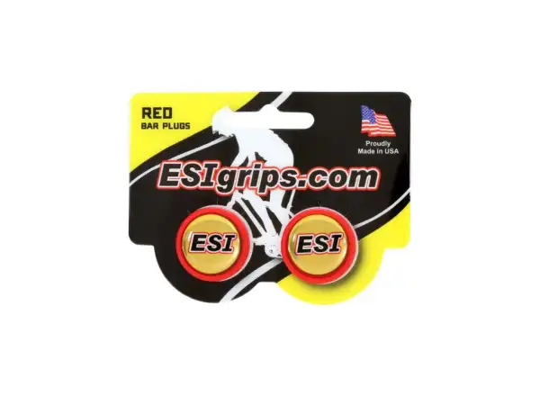 ESI Grips koncovky do riadidiel Red