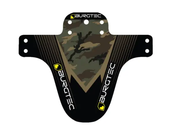 Burgtec Moto Budguard predný blatník camo/čierna