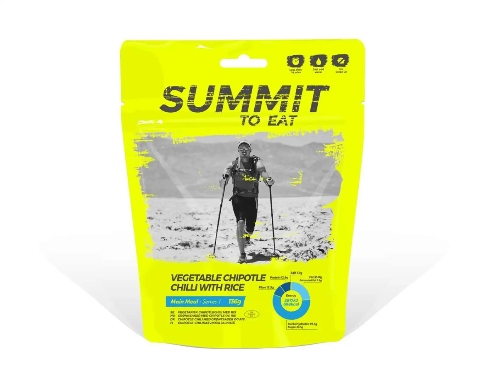Summit To Eat dehydrované jedlo Vegetariánske Jalapeño s ryžou 217 g