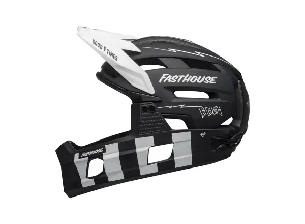 Bell Super Air R Mips prilba mat black/white fasthouse