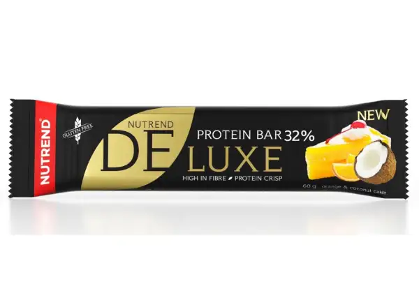 Nutrend Deluxe Protein Bar 60g Pomarančovo-kokosový koláč