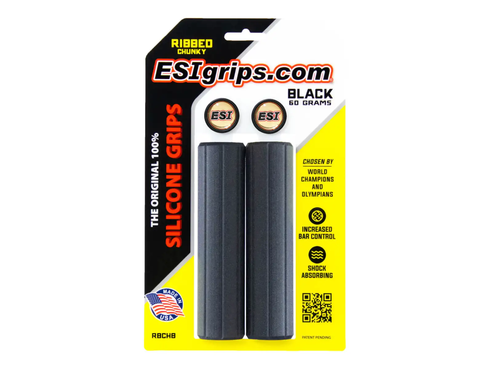 ESI Gripy Ribbed Chunky čierna