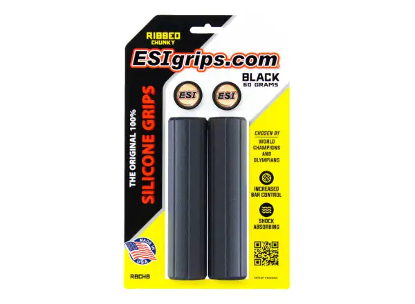 ESI Gripy Ribbed Chunky čierna