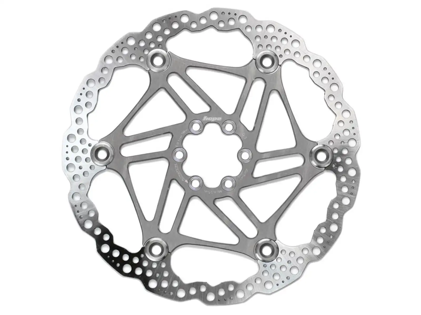 Hope Floating disc 160mm brzdový kotúč strieborný