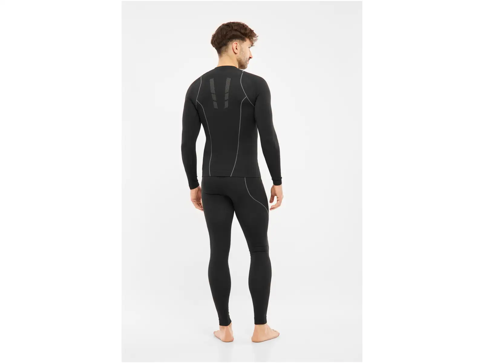 Viking Eiger 2.0 pánska spodná bielizeň set Black/Grey