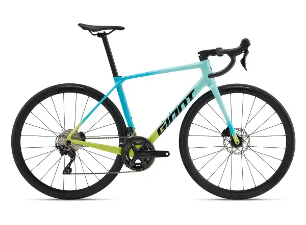 Giant TCR Advanced 2-KOM cestný bicykel Capri Blue