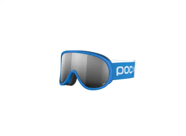 POC POCito Retina detské lyžiarske okuliare Fluorescent Blue/Partly Sunny Silver