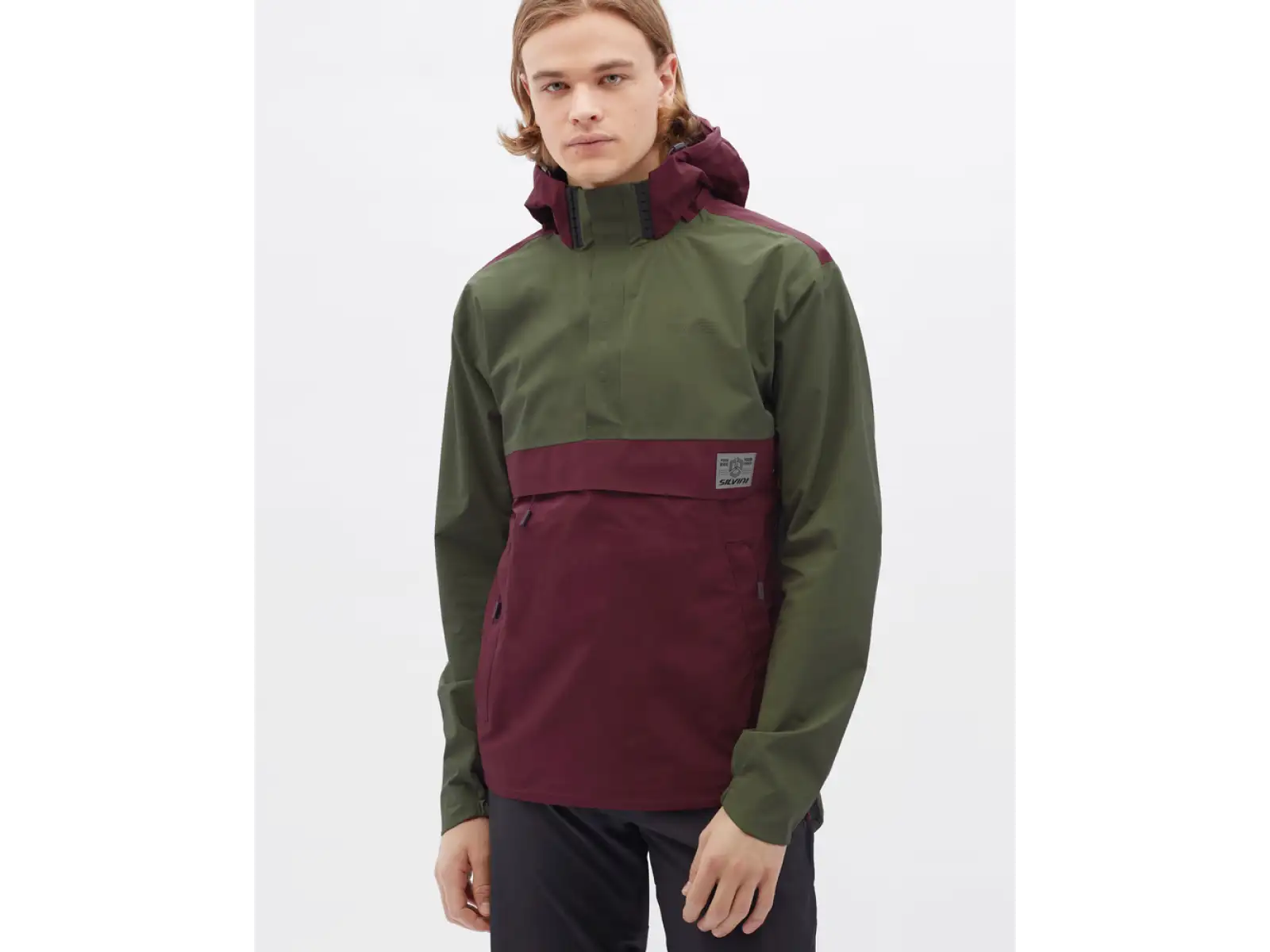 Silvini Montesolo pánska bunda Olive/Plum