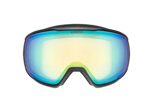 Uvex Vitorious V lyžiarske okuliare black matt/rainbow - clear