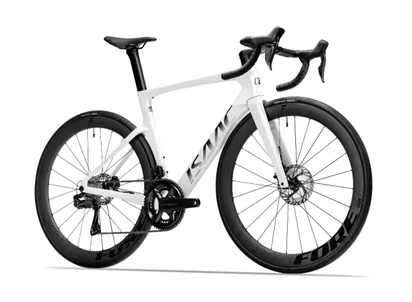 Isaac Meson 105 Di2 cestný bicykel Mineral White