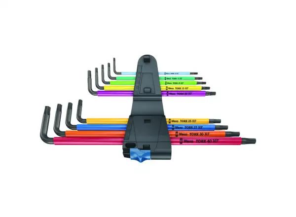 Wera 967/9 TX XL Multicolour HF 1 TORX L-kľúče dlhé s pridržiavaním sada 9 ks