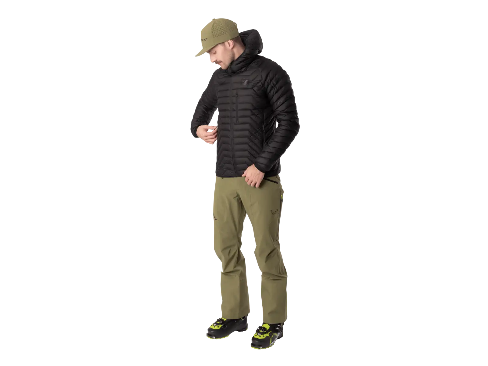 Dynafit Radical RDS Down Hooded pánska bunda Black Out