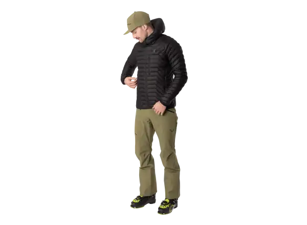 Dynafit Radical RDS Down Hooded pánska bunda Black Out