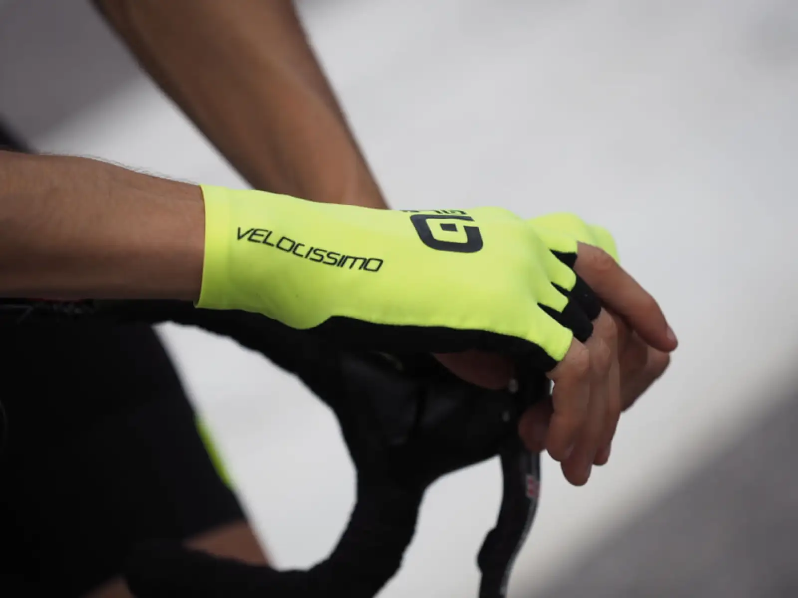 Alé Velocissimo Crono rukavice Fluo Yellow/Black