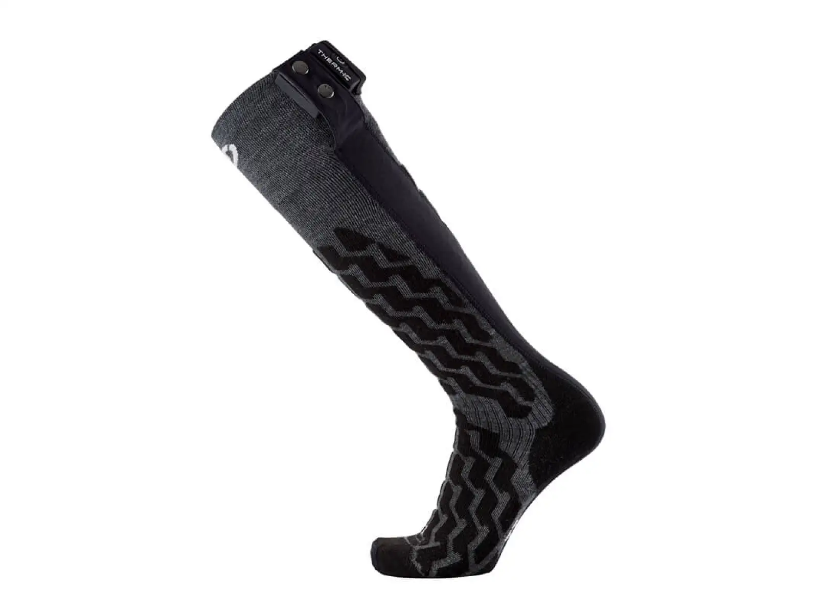 Thermic PowerSock Heat Fusion Uni V2 vyhrievané ponožky čierna/sivá