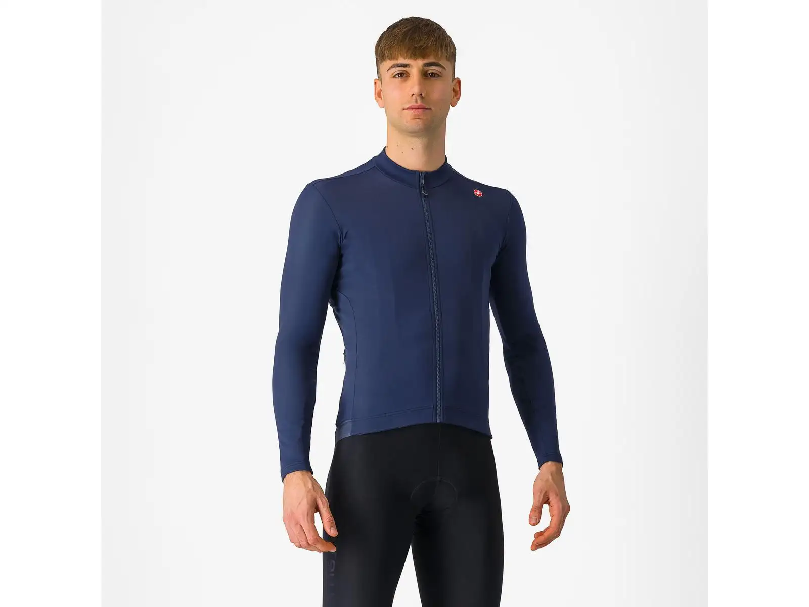 Castelli Espresso Thermal pánsky dres Belgian Blue