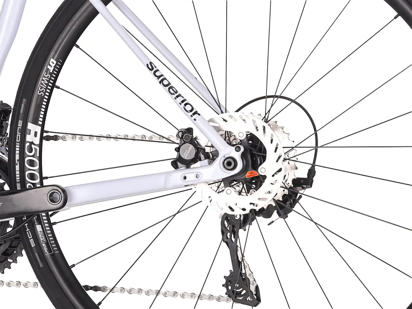 Superior XR 6.5 GF cestný bicykel Gloss Black / White