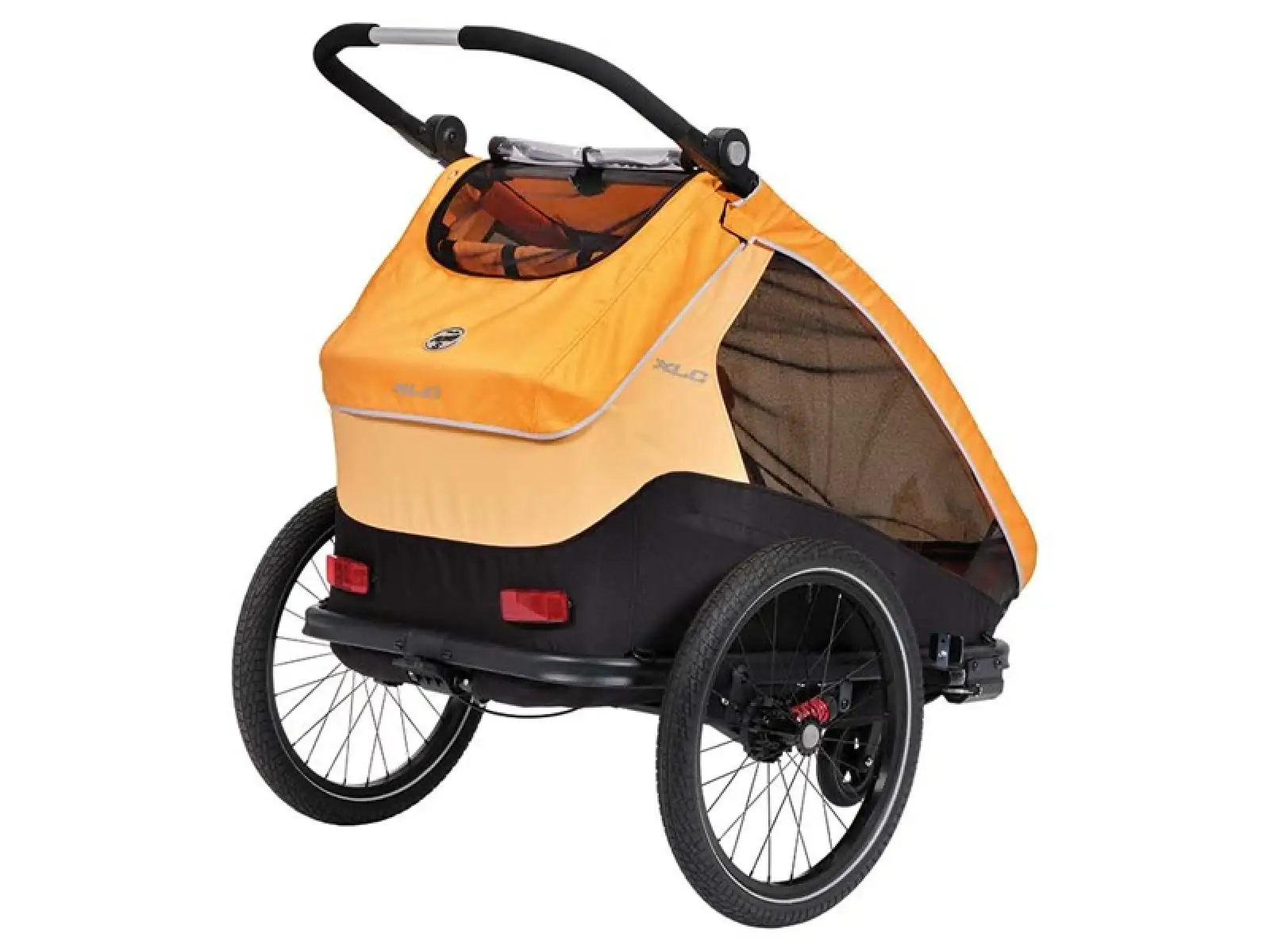 XLC DUOs BS-C10 dvojmiestny závesný vozík 20" Marigold/Anthrazit