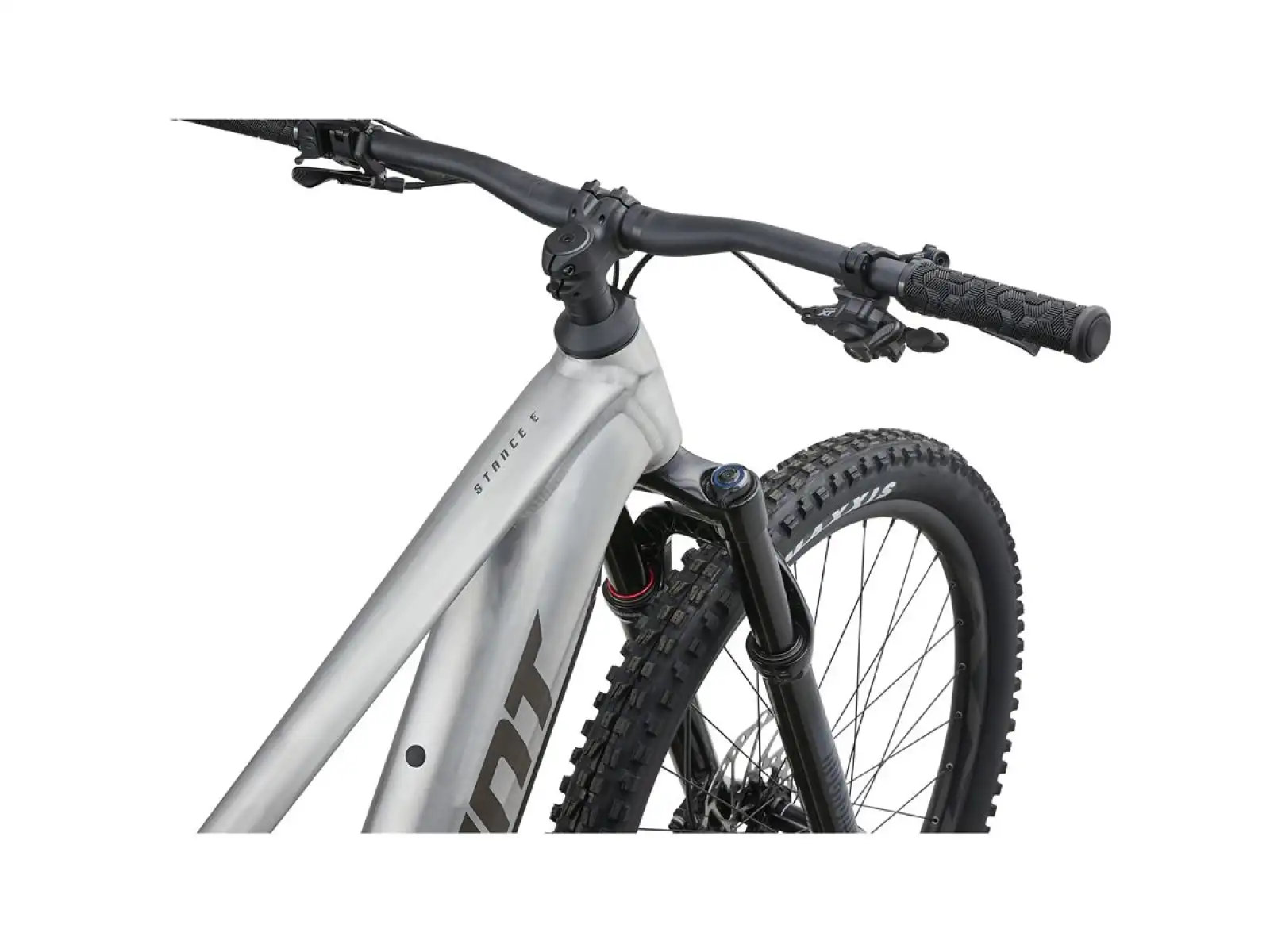 Giant Stance E+0 Pro horský elektrobicykel raw hliník