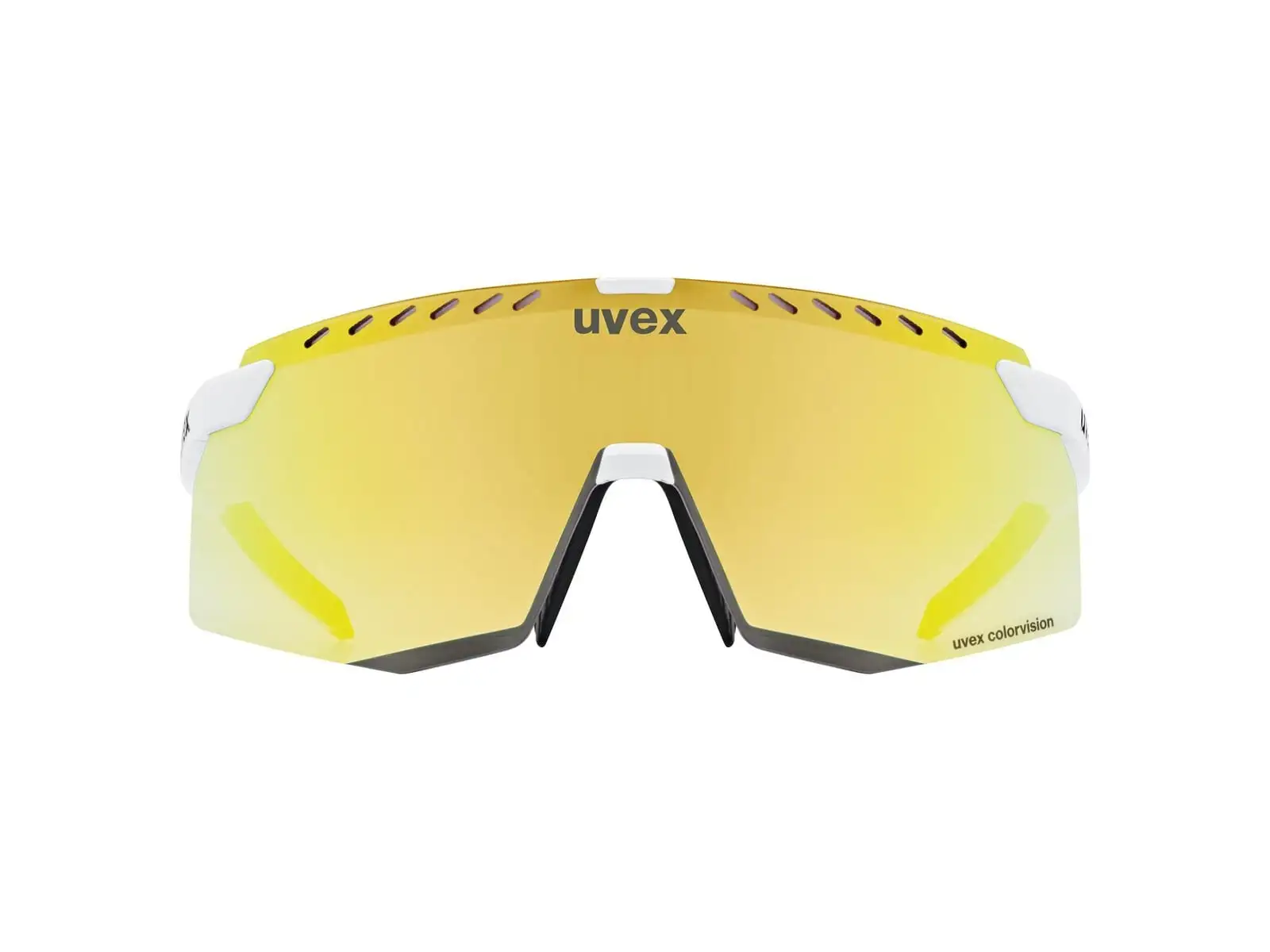 Uvex Pace Stage CV okuliare White Matt/Mir. Gold