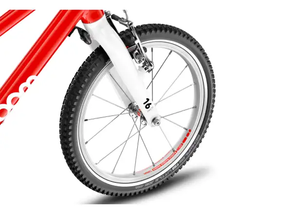 Woom 3 Red Automagic 16" Detský bicykel