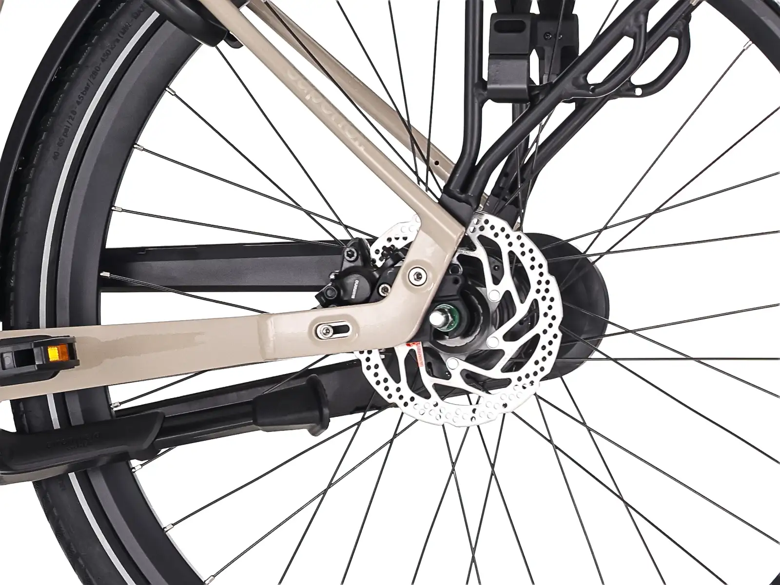Superior eWAY 6.1 mestský elektrobicykel Gloss Dust