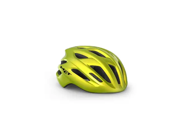 MET Idolo prilba Lime Yellow/Metallic