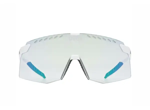 Uvex Pace Stage Variomatic okuliare White Matt/Mirror Green