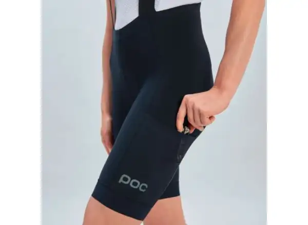 POC Essential Cargo dámske kraťasy s trakmi Uranium Black