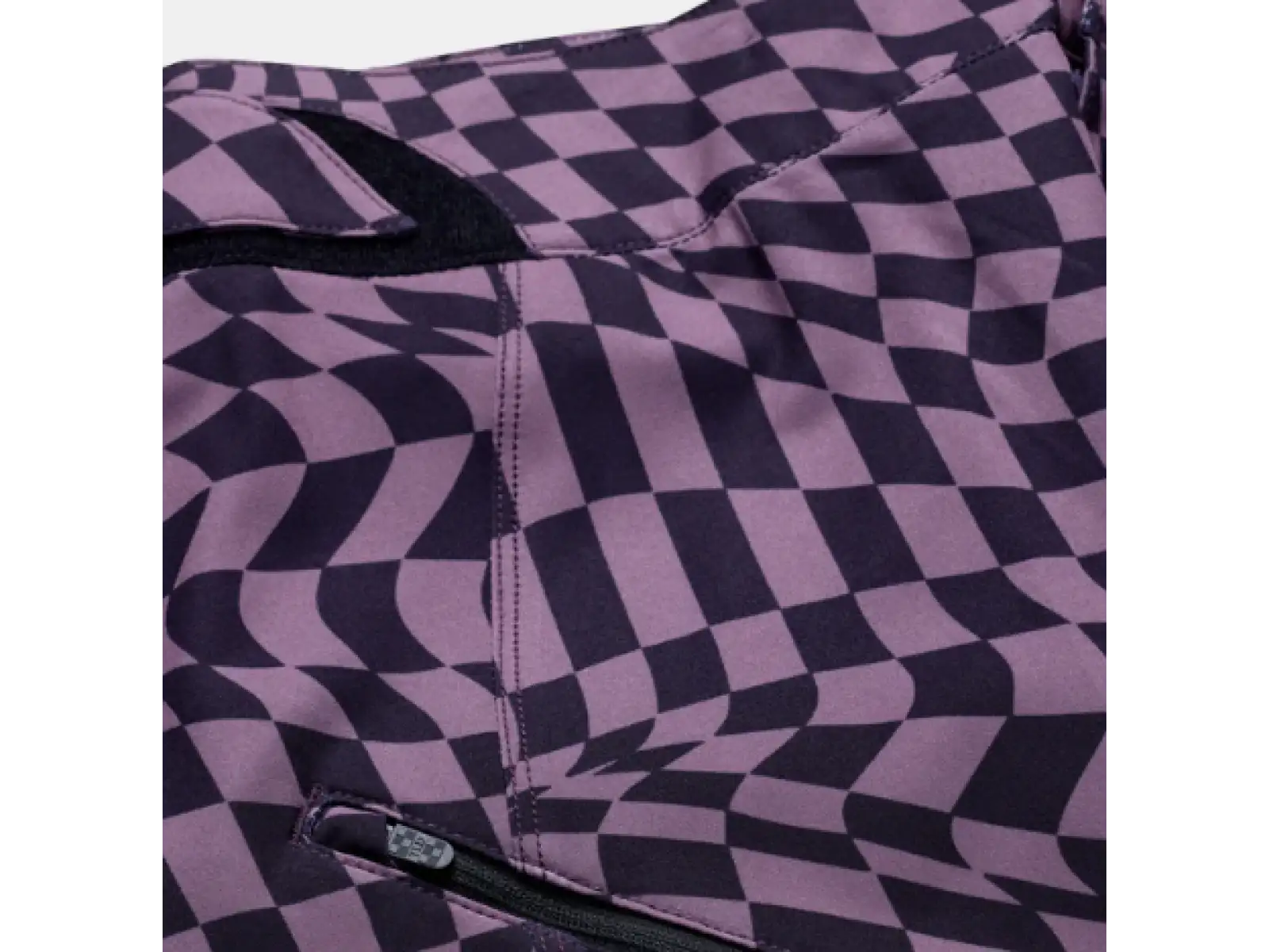 Troy Lee Designs Lilium Twisted Checkers dámske MTB nohavice Deep Purple