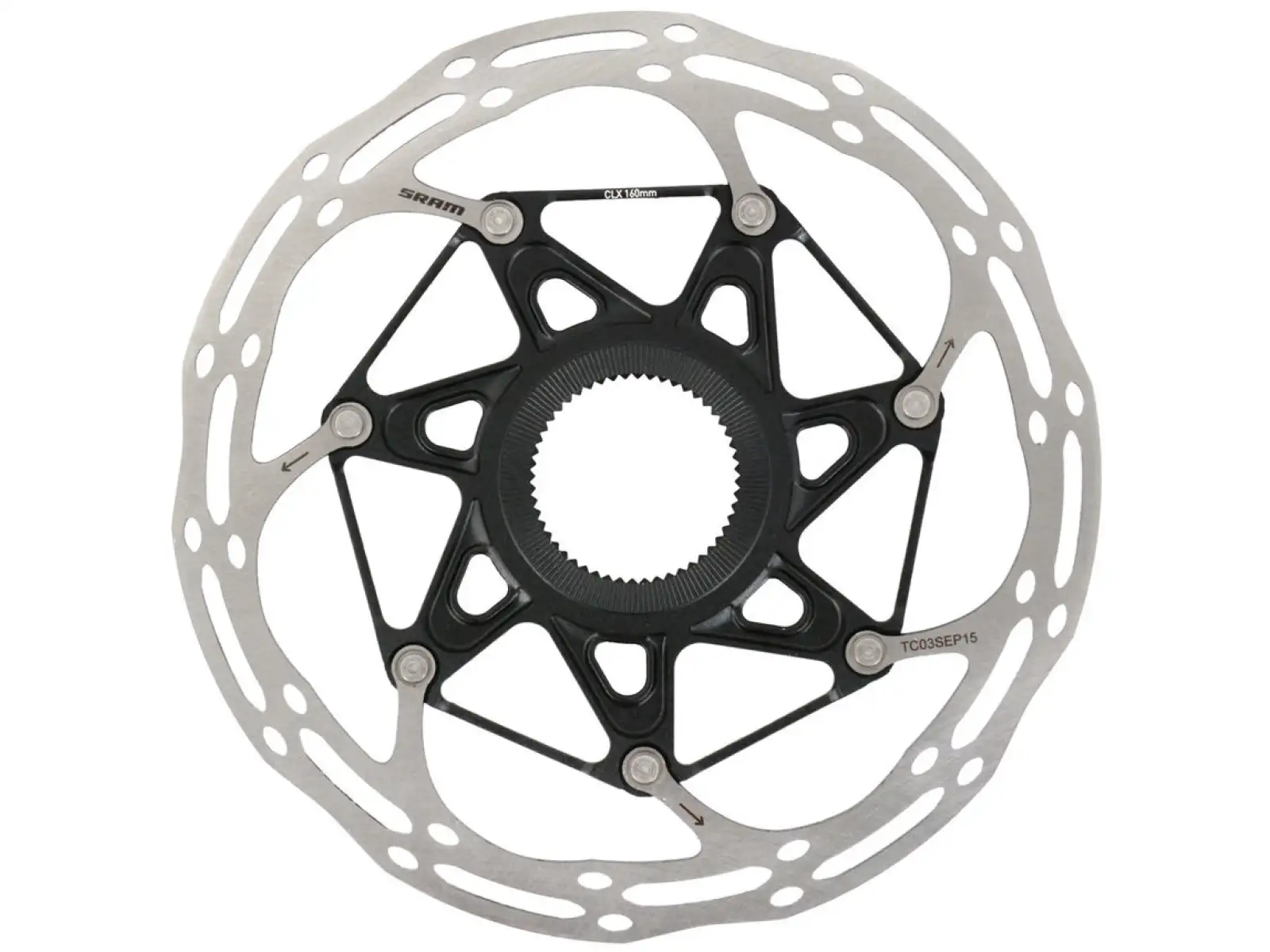 Sram Centerline 2 Piece Rounded Centerlock kotúč 160 mm