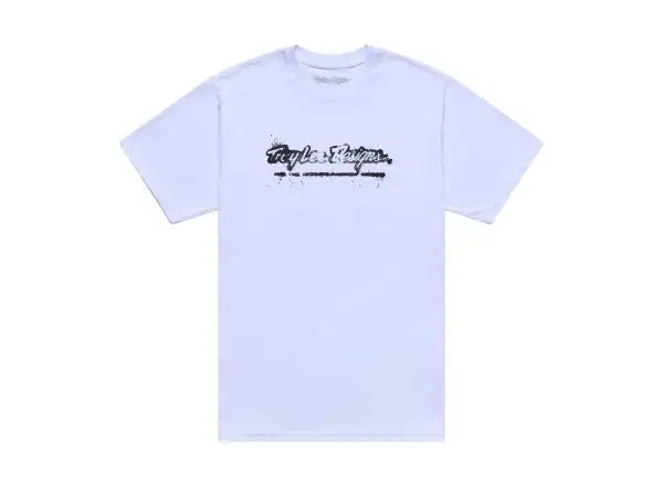 Troy Lee Designs Repeat pánske tričko krátky rukáv White