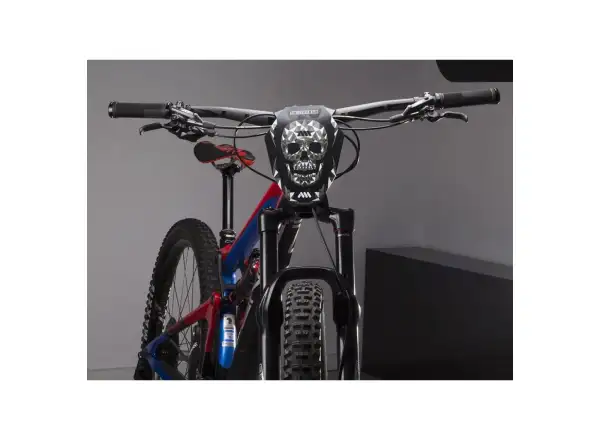 All Mountain Style Number Plate tabuľka na štartové čísla Skull/Black