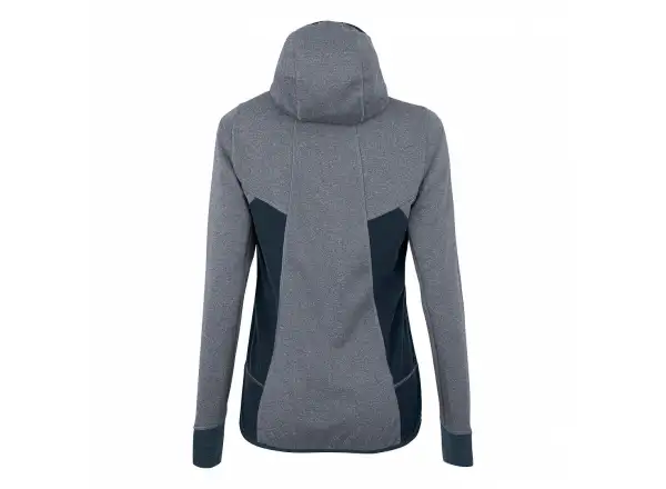 Salewa Puez Hybrid Polarlite Full Zip dámska mikina Navy Blazer Melange