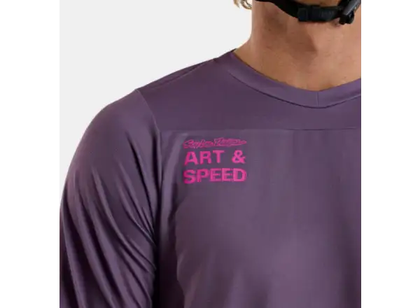 Troy Lee Designs Skyline Radioscape pánsky dres dlhý rukáv Deep Purple