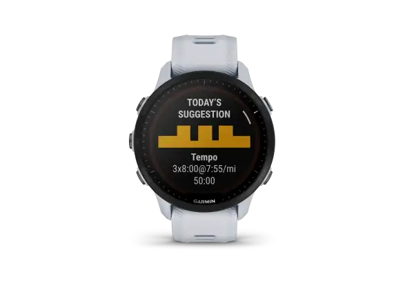 Inteligentné hodinky Garmin Forerunner 955 Solar Whitestone