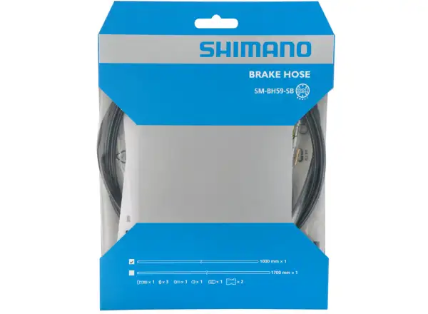 Shimano SM-BH59-SB brzdová hadica 1000 mm, rovný – banjo